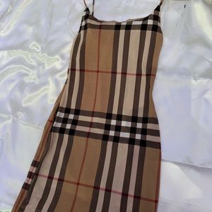 plaid dress